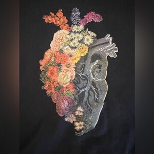 Floral heart 🖤 hoodie